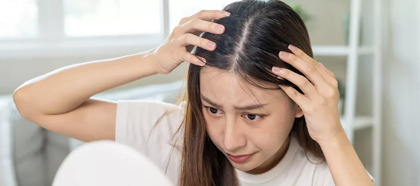 Women hair transplant